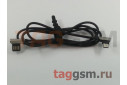 Кабель USB - Type-C (в коробке) (1,2м) черный, HOCO (U42)