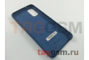 Задняя накладка для Samsung G980 Galaxy S20 (2020) (силикон, синяя), ориг