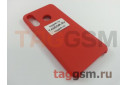 Задняя накладка для Huawei P30 Lite (силикон, красная), ориг