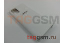 Задняя накладка для Samsung A71 / A715F Galaxy A71 (2019) (силикон, белая), ориг