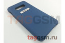 Задняя накладка для Samsung G970 Galaxy S10e (силикон, синяя), ориг