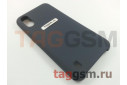 Задняя накладка для Samsung A01 / A015F Galaxy A01 (2019) (силикон, темно-синяя), ориг
