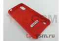 Задняя накладка для Samsung A01 / A015F Galaxy A01 (2019) (силикон, красная), ориг