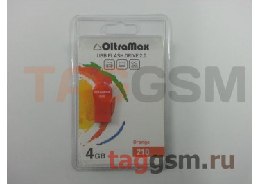 Флеш-накопитель 4Gb OltraMax 210 Orange