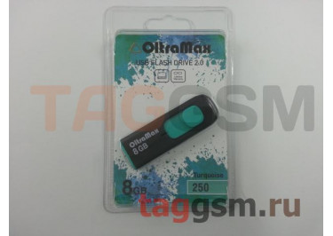 Флеш-накопитель 8Gb OltraMax 250 Turquoise