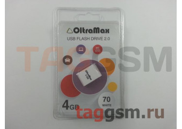 Флеш-накопитель 4Gb OltraMax 70 White