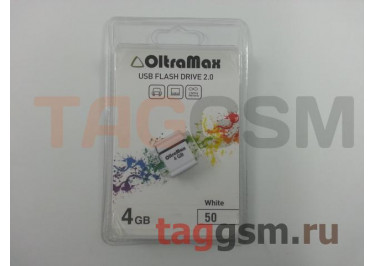 Флеш-накопитель 4Gb OltraMax Drive 50 Mini White