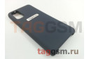 Задняя накладка для Samsung G980 Galaxy S20 (2020) (силикон, темно синяя), ориг