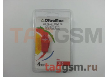 Флеш-накопитель 4Gb OltraMax 210 Red