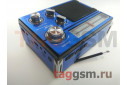 Колонка (RX-552DTch) (Bluetooth+USB+SD+MicroSD+FM+фонарь) (синяя)