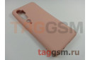 Задняя накладка для Xiaomi Mi Note 10 / Mi Note 10 Pro (силикон, матовая, розовая (Premium)) NEYPO