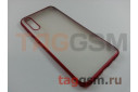 Задняя накладка для Samsung A50 / A505 Galaxy A50 (2019) (силикон, красная (Stylish)) Faison