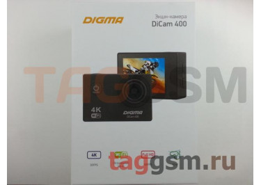 Экшн камера Digma DiCam 400 Black