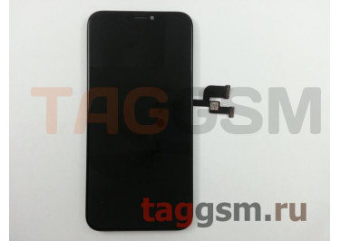 Дисплей для iPhone X + тачскрин черный, OLED UTC
