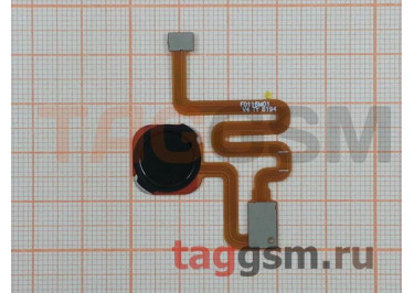 Шлейф для Xiaomi Redmi S2 + сканер отпечатка пальца (черный)