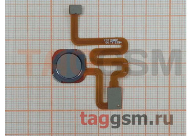 Шлейф для Xiaomi Redmi S2 + сканер отпечатка пальца (серый)