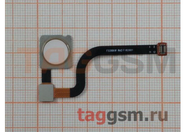Шлейф для Xiaomi Mi 8 SE + сканер отпечатка пальца (золото)