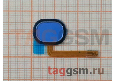 Шлейф для Samsung A305 Galaxy A30 (2019) + сканер отпечатка пальца (синий)