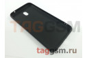 Задняя накладка для Xiaomi Redmi 8A (силикон, матовая, черная (Soft Matte)) Faison