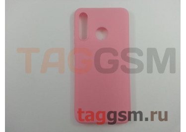 Задняя накладка для Huawei Honor 20S (силикон, матовая, розовая (Soft Matte)) NEYPO