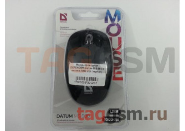 Мышь проводная DEFENDER Datum MS-980 3 кнопки,1000 dpi (черная)