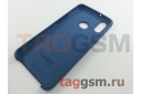 Задняя накладка для Samsung A10S / A107 Galaxy A10 S (2019) (силикон, матовая, синяя) Faison