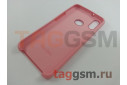 Задняя накладка для Samsung A10S / A107 Galaxy A10 S (2019) (силикон, матовая, розовая) Faison