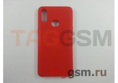 Задняя накладка для Samsung A10S / A107 Galaxy A10 S (2019) (силикон, матовая, красная) Faison