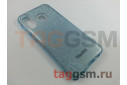 Задняя накладка для Samsung A20 / A205 Galaxy A20 (2019) (силикон, синяя (Diamond)) техпак