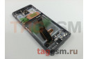 Дисплей для Samsung  SM-G980 Galaxy S20 + тачскрин + рамка + фронтальная камера (серый), ОРИГ100%