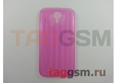 Задняя накладка для Samsung i9500 / i9505 Galaxy S4 (малиновая) Lux Case