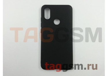 Задняя накладка для Xiaomi Mi A2 (силикон, матовая, черная (Soft Matte)) NEYPO