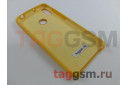 Задняя накладка для Huawei Y6 (2019) (силикон, желтая), ориг