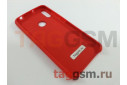Задняя накладка для Huawei Y6 (2019) (силикон, красная), ориг