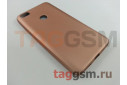 Задняя накладка для Xiaomi Redmi Note 5A Prime (силикон, матовая, розовое золото) j-case
