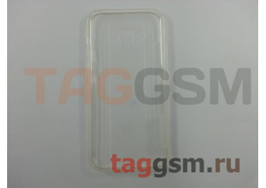 Задняя накладка для Samsung A3 / A320 Galaxy A3 (2017) (силикон, ультратонкая, прозрачно-белая) Nillkin