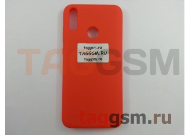 Задняя накладка для Huawei Honor 8C (силикон, оранжевая), ориг