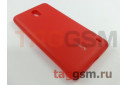 Задняя накладка для Nokia 2 (силикон, матовая, красная) Cherry