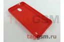 Задняя накладка для Nokia 2 (силикон, матовая, красная) Cherry