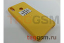 Задняя накладка для Huawei Honor 8X (силикон, желтая), ориг