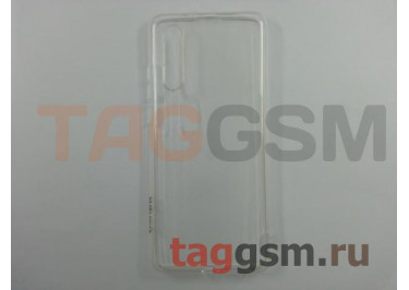 Задняя накладка для  Xiaomi Mi 10 /  Mi 10 Pro (силикон, прозрачная) Faison