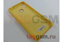 Задняя накладка для Huawei Honor 8C (силикон, желтая), ориг