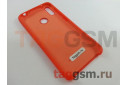 Задняя накладка для Huawei Honor Y7 Prime (2019) (силикон, оранжевая), ориг
