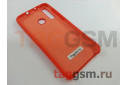 Задняя накладка для Huawei Nova 4 (силикон, оранжевая), ориг