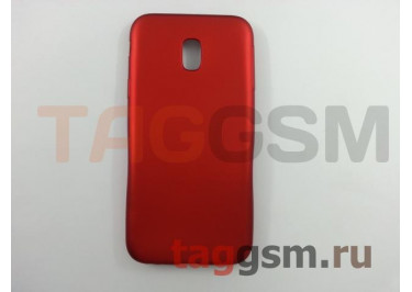 Задняя накладка для Samsung J3 / J330 Galaxy J3 (2017) (силикон, красная) Otal