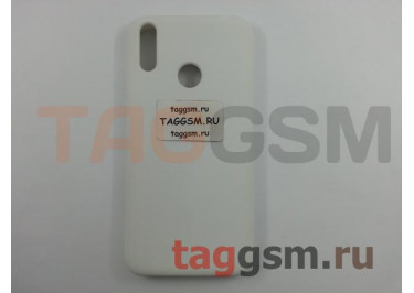 Задняя накладка для Huawei Honor 8C (силикон, белая), ориг
