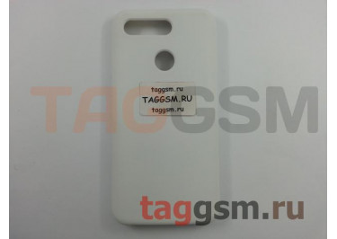 Задняя накладка для Huawei Honor View 20 (силикон, белая), ориг