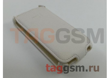 Сумка футляр-книга Armor Case для HTC One V (Lux белая в коробке + плёнка)