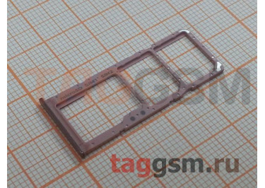 Держатель сим для Samsung A515 / A715 Galaxy A51 / A71 (2019) (розовый)