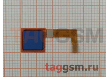Шлейф для Asus Zenfone Max Pro (M1) (ZB602KL) + сканер отпечатка пальца (синий)